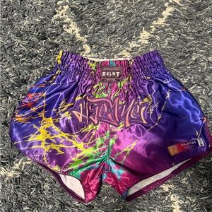 Men's Multicolor Muay Thai Shorts made by RSLNT
